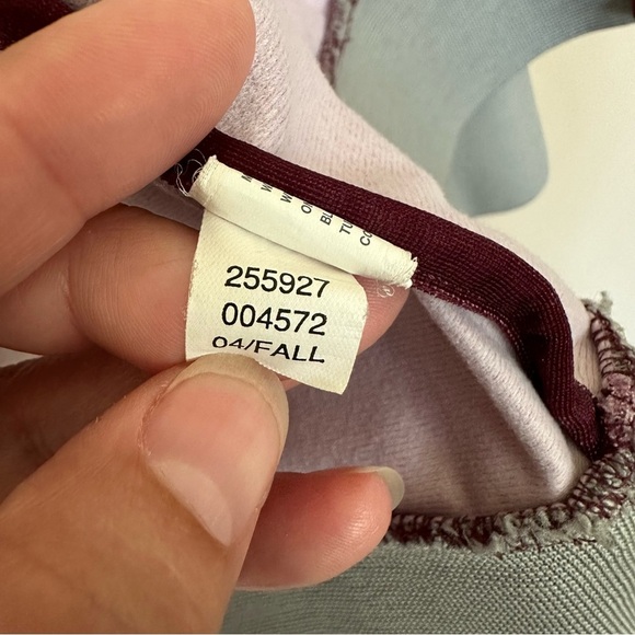 Vintage XL Gap Track Jacket Y2K Zip Up with Pockets Purple Blue Grey Fall Casual - Picture 10 of 11